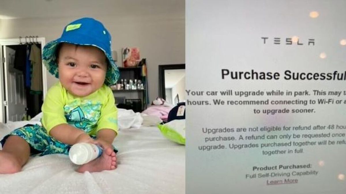 Un bebé compra sin querer con el iPad de su madre una actualización de 8.400 euros para el coche