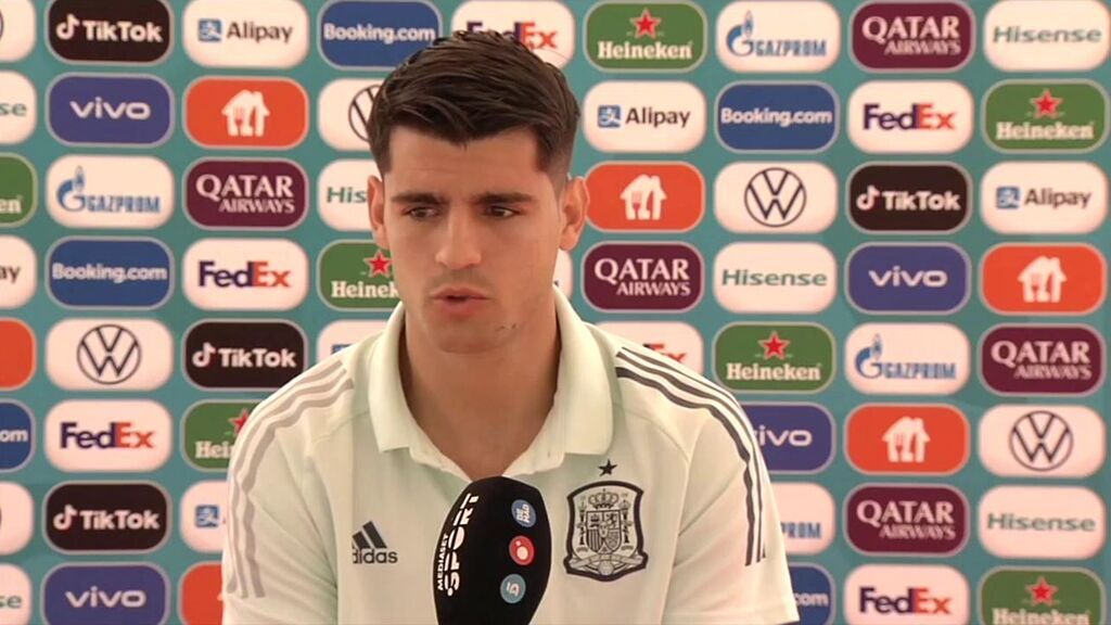 Morata ruega a todo el público de Sevilla que apoye a la Selección: "Por favor, les pido apoyo"