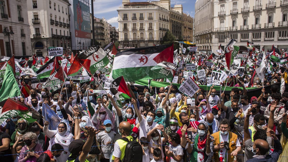 La Marcha Saharaui reúne a centenares de personas para protestar contra la vulneración de derechos en el territorio La Marcha Saharaui reúne a centenares de personas para protestar contra la vulneración de derechos en el territorio