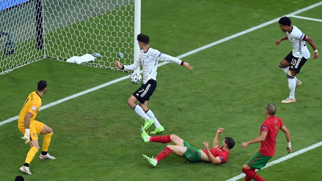 Havertz finaliza una combinación de pases magistral de Alemania: Portugal está en la lona (1-3)