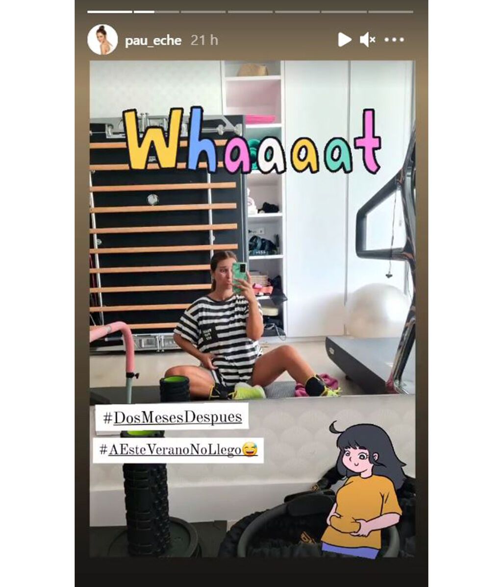 Paula Echevarría y su recuperación posparto