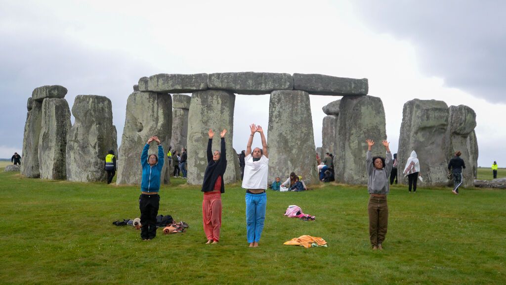 Así se ha visto el evento del solsticio de verano en Stonehenge