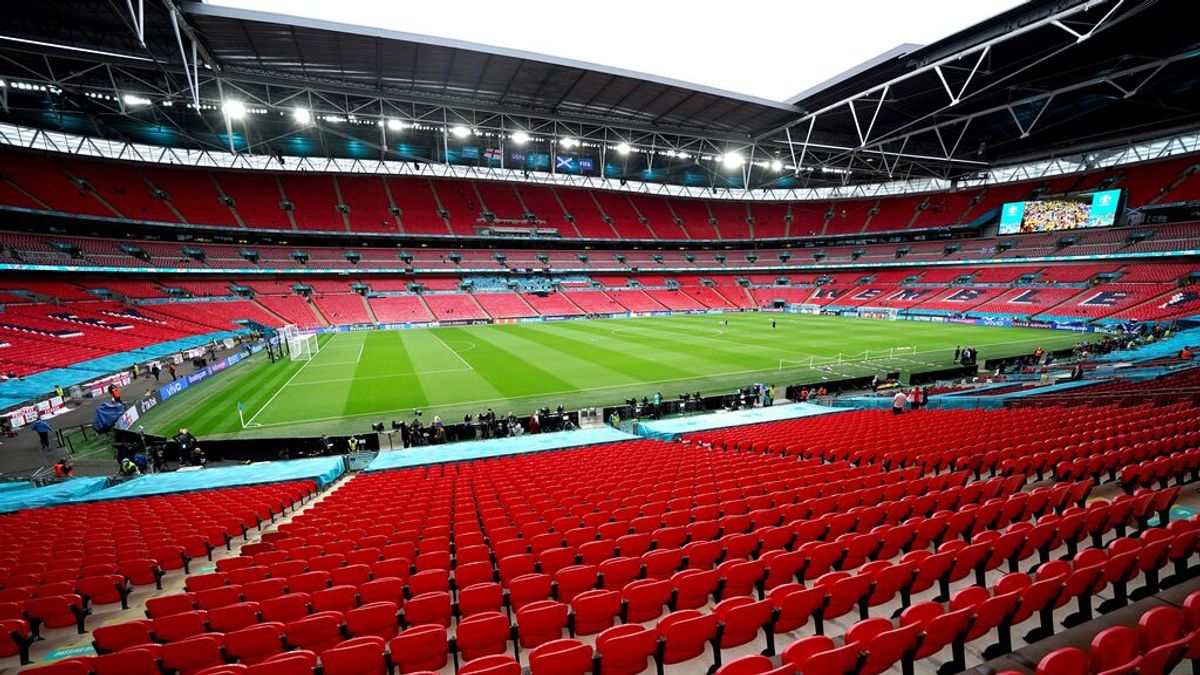 Wembley acogerá 60.000 espectadores en las seminales y la final de la Eurocopa Wembley acogerá 60.000 espectadores en las seminales y la final de la Eurocopa