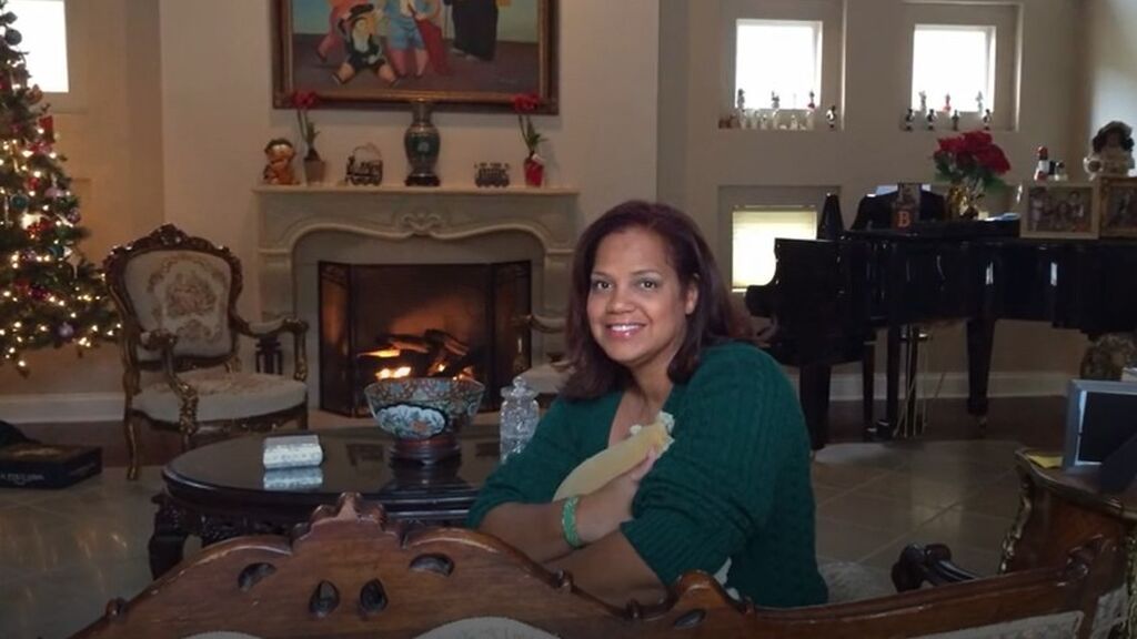 Ronna Keith, en su casa de Jacksonville (Florida)