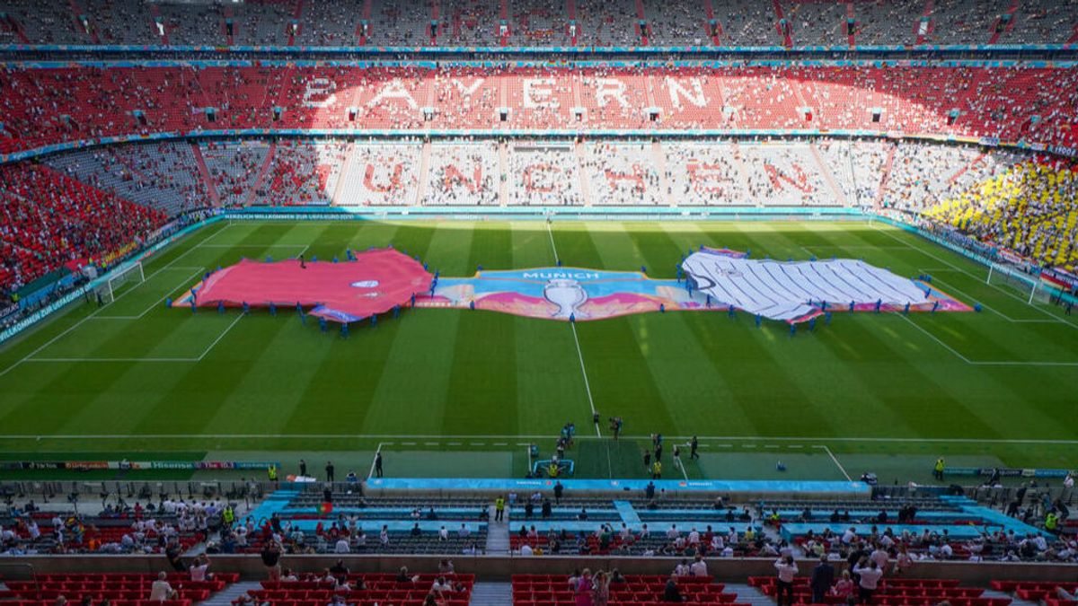 La UEFA prohíbe iluminar el estadio de Múnich con los colores del arcoíris en el Alemania-Hungría La UEFA prohíbe iluminar el estadio de Múnich con los colores del arcoíris en el Alemania-Hungría