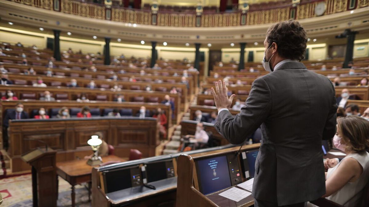 Casado pide elecciones para zafarse de la nueva “moción trampa” de Vox Casado pide elecciones para zafarse de la nueva “moción trampa” de Vox