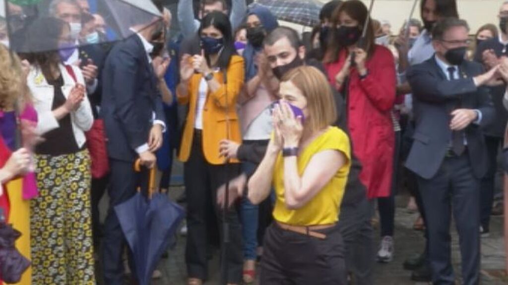 Carme Forcadell, primera indultada del 'procés' en salir: "Queremos la amnistía"