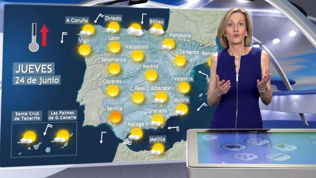 ¡Se disparan las temperaturas en toda España! El tiempo que va a hacer el jueves