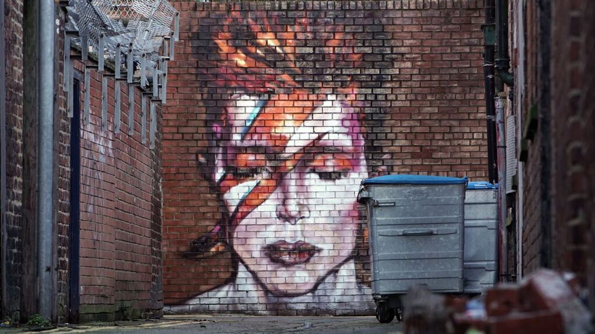 Del vertedero a subastarse por 50 mil euros: la pintura desconocida de David Bowie que ha hecho historia