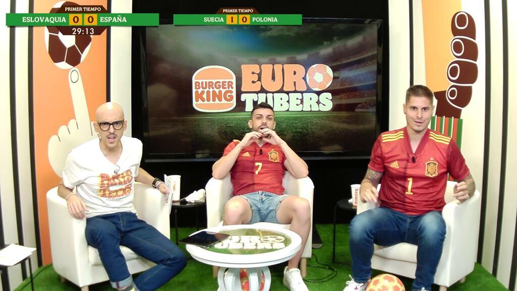 Reacción de Eurotubers al primer gol de España