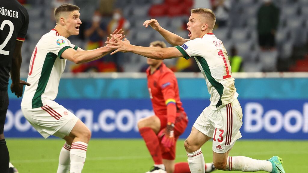 Schäfer anota tras un error en la salida de Neuer para volver adelantar a Hungría