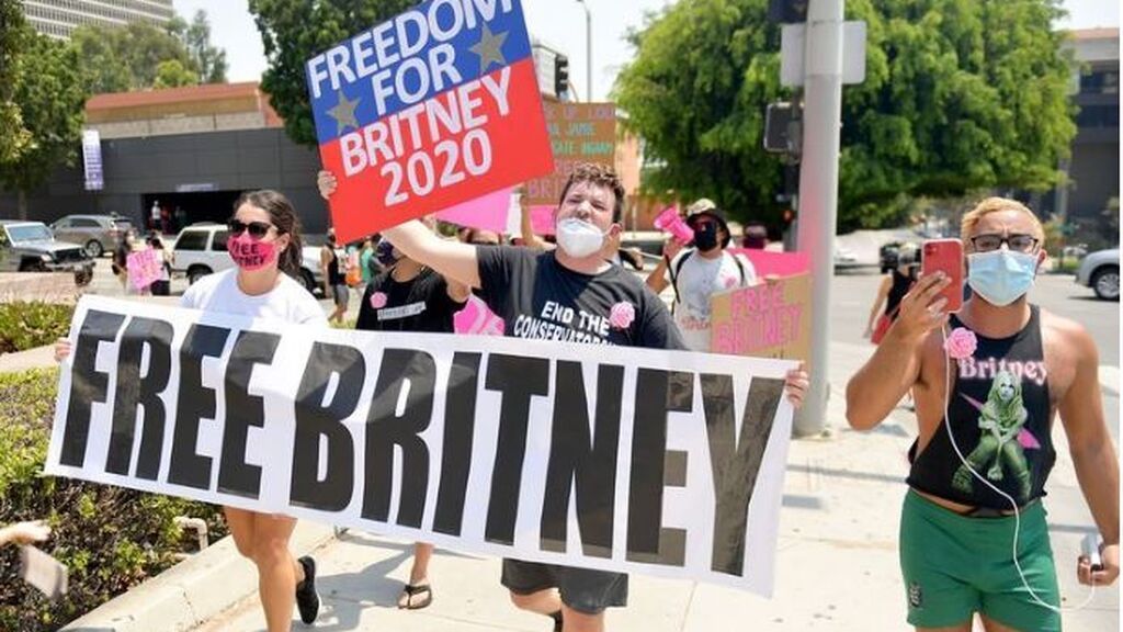 El movimiento FreeBritney creado por sus fans para apoyar la libertad de la cantante de la tutela de su padre