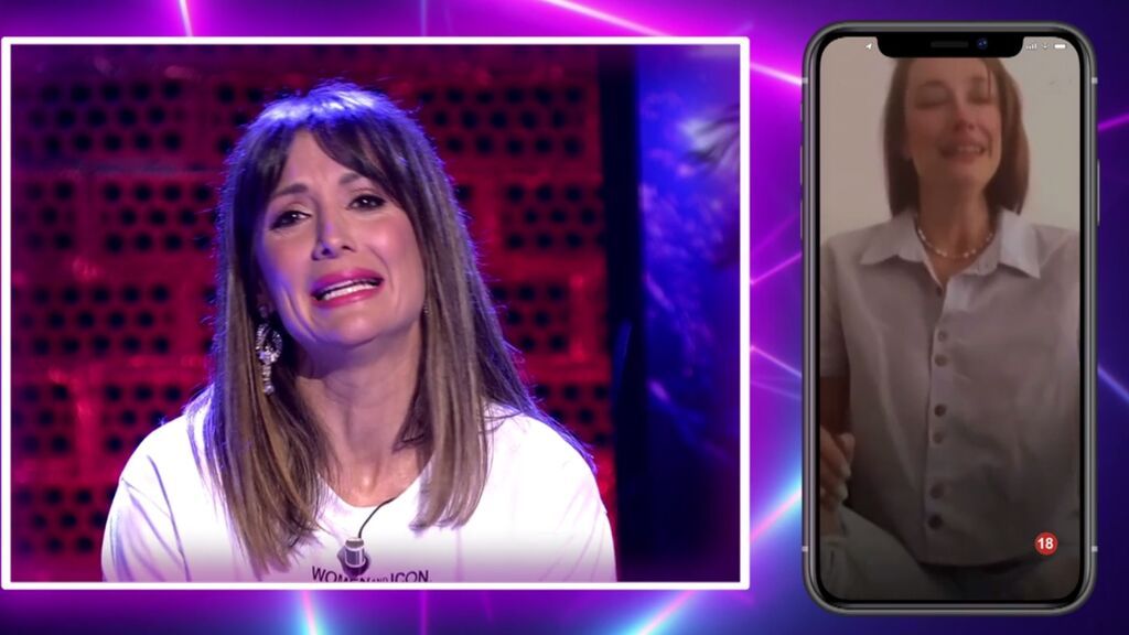 Nagore imita a Adara en su directo viral llorando