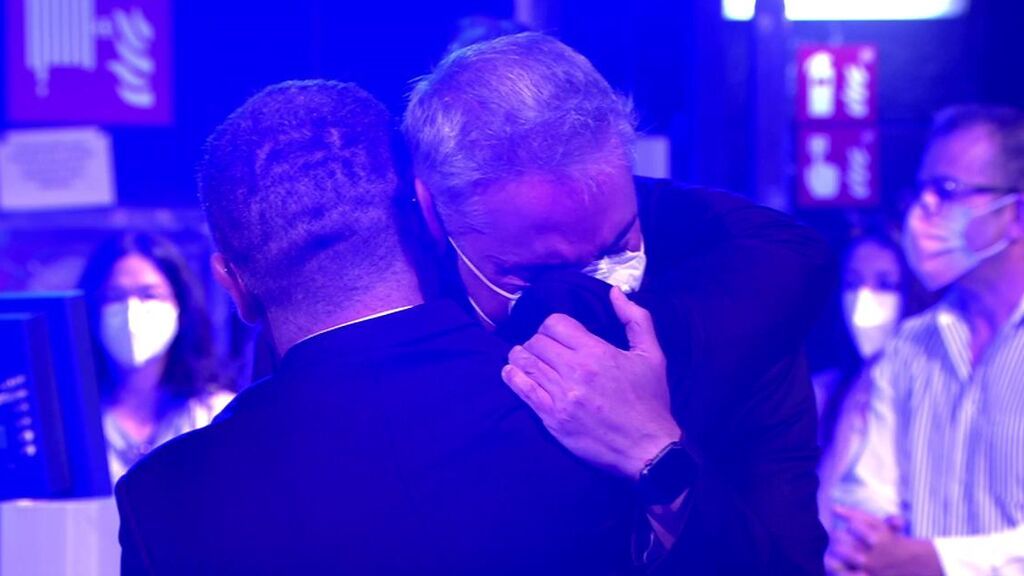 El abrazo de Kiko Hernández y Jorge Javier Vázquez