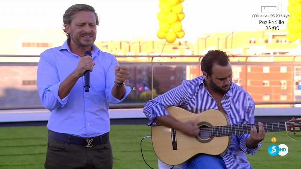 Juan Peña canta 'A mi manera'