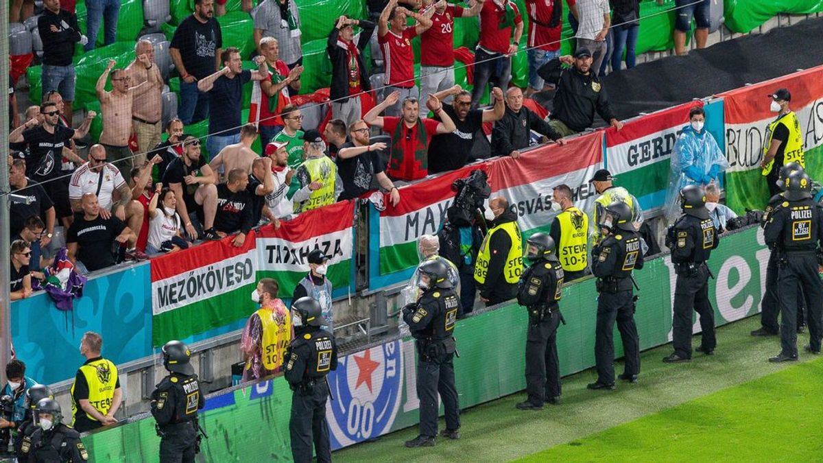 La afición de Hungría, en el punto de mira: la UEFA vuelve a investigarlos por "incidentes discriminatorios"
