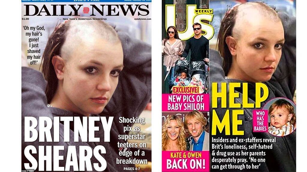 Britney Spears, en las revistas de la época