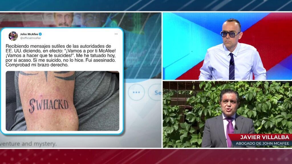 Javier Villanueva, abogado de John McAfee