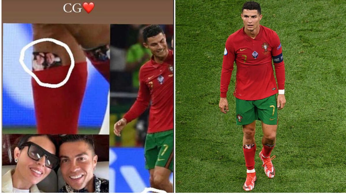El emotivo detalle de Cristiano Ronaldo: Lleva a Georgina en sus espinilleras