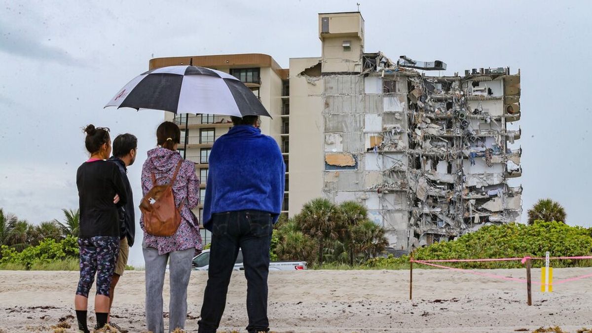 Un informe de 2018 revelaba daños estructurales en el edificio derrumbado en Miami Un informe de 2018 revelaba daños estructurales en el edificio derrumbado en Miami