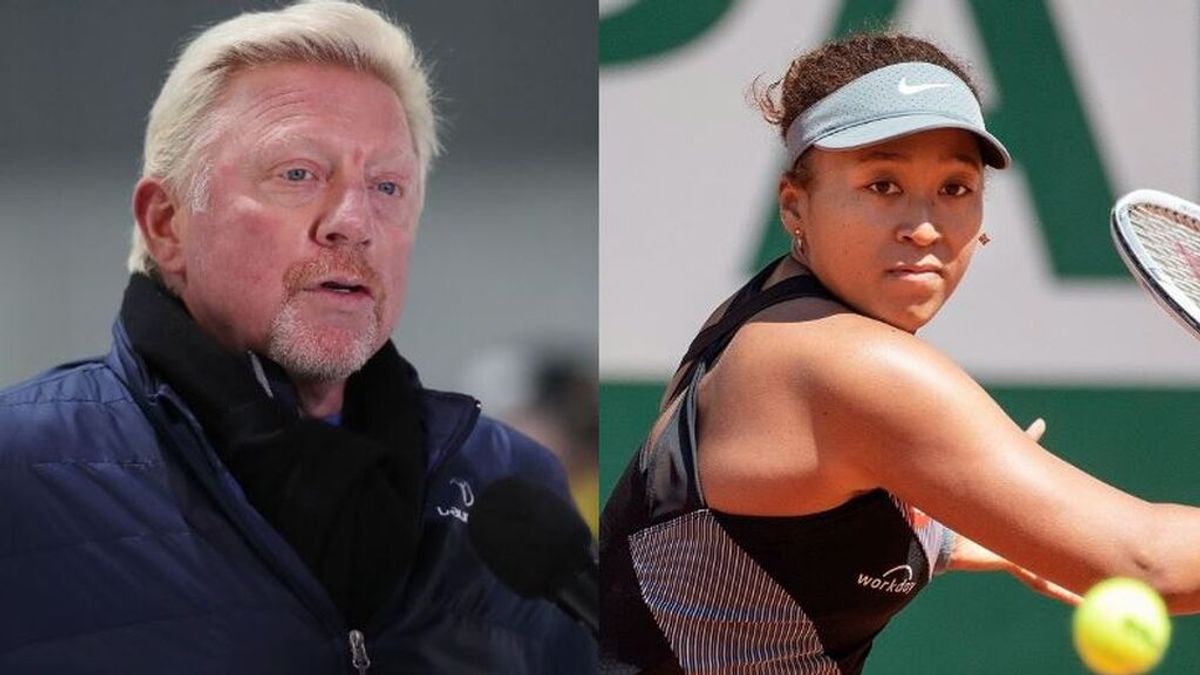 Boris Becker ataca a Naomi Osaka tras renunciar a participar en Roland Garros: "¿Dónde está la p... presión?"