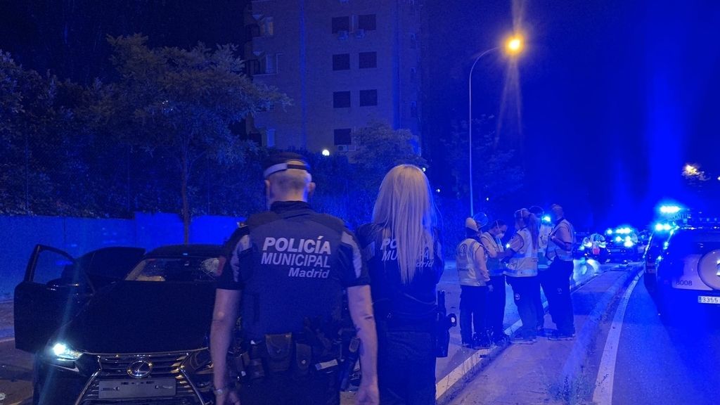 Fallece un motorista de 22 años en Madrid tras colisionar con un VTC