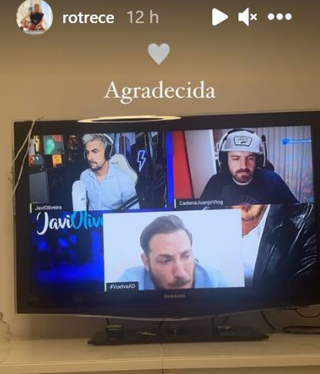 Rocio Flores muestra su apoyo a su padre, Antonio David Flores