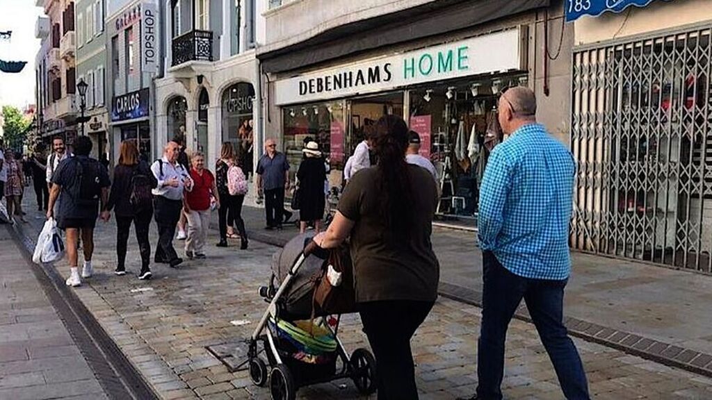 Una calle de Gibraltar
