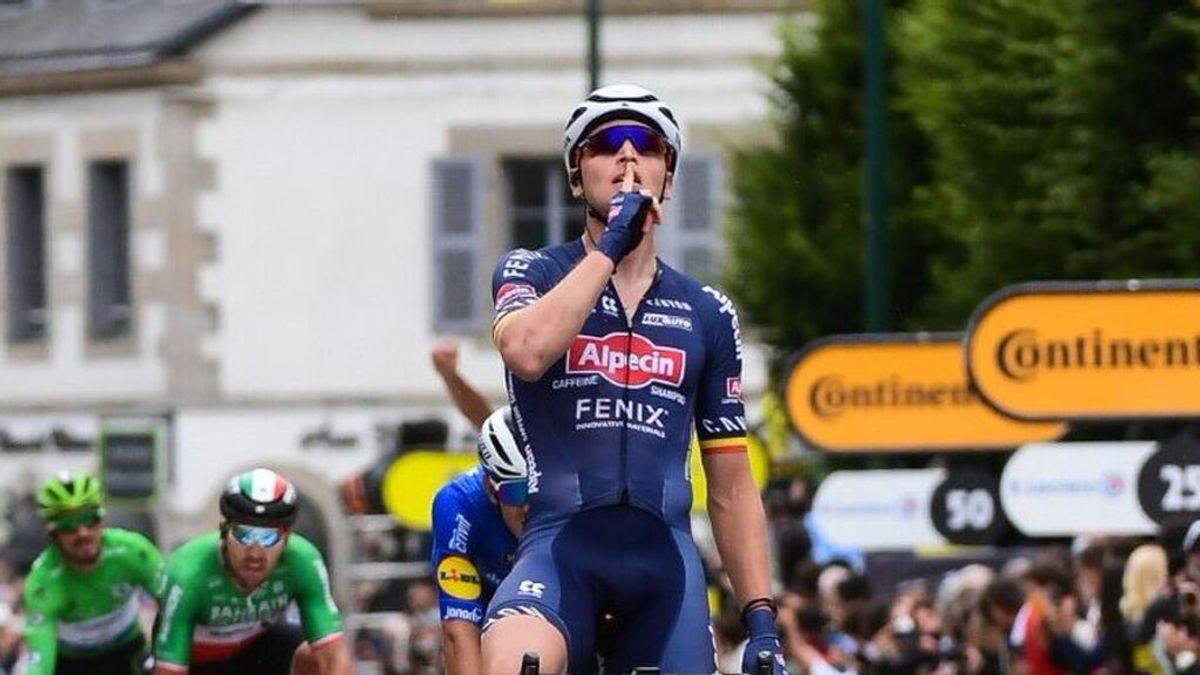 Tim Merlier gana una tercera etapa muy accidentada: Roglic pierde 1:20 en la general del Tour de Francia