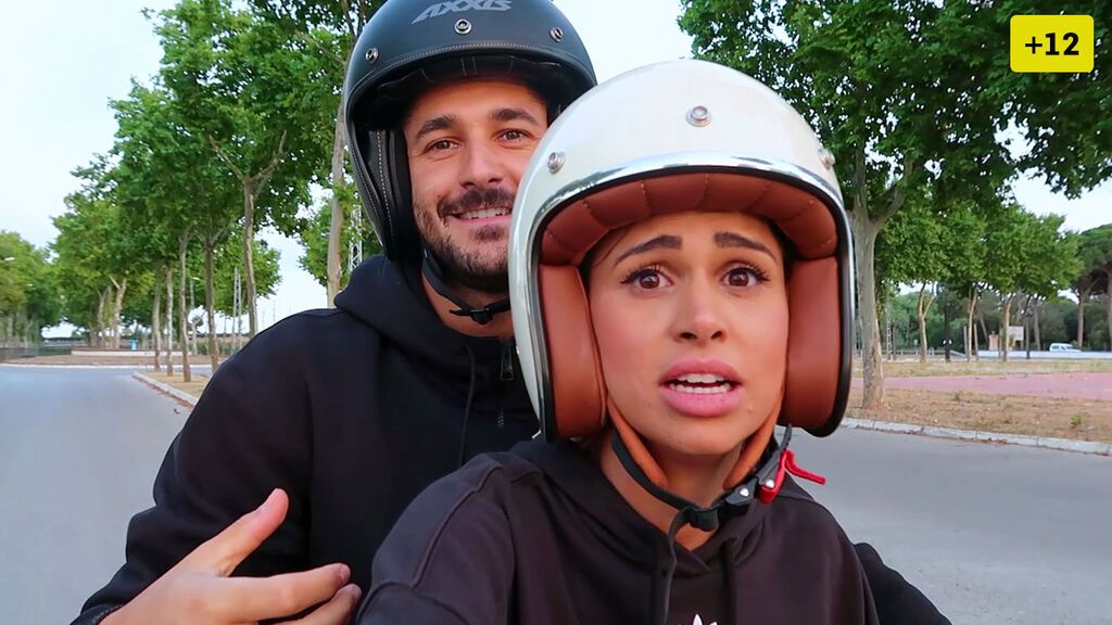 Marina Ruiz y Hugo Paz sellan su amor con un tatuaje en común y se compran una moto (2/2)