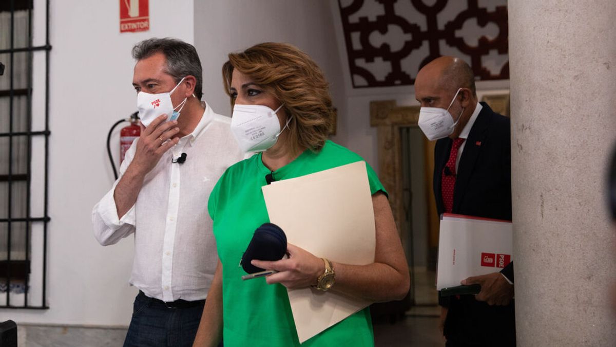 Juan Espadas y Susana Díaz Juan Espadas y Susana Díaz