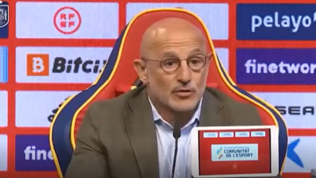 Luis de la Fuente habla sobre la entereza de Unai Simón