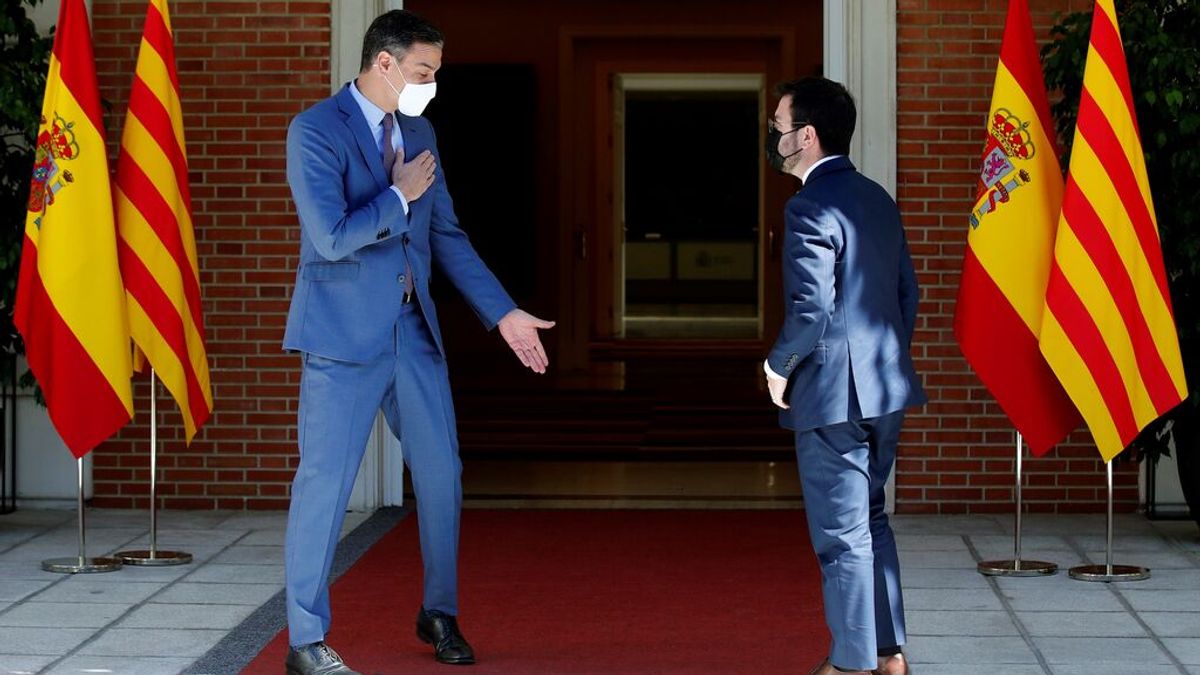 El Gobierno y la Generalitat miden fuerzas ante el cara a cara Sánchez-Aragonès El Gobierno y la Generalitat miden fuerzas ante el cara a cara Sánchez-Aragonès