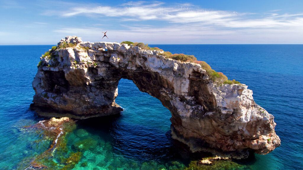 Es Pontàs es pot visitar a Cala Santanyí