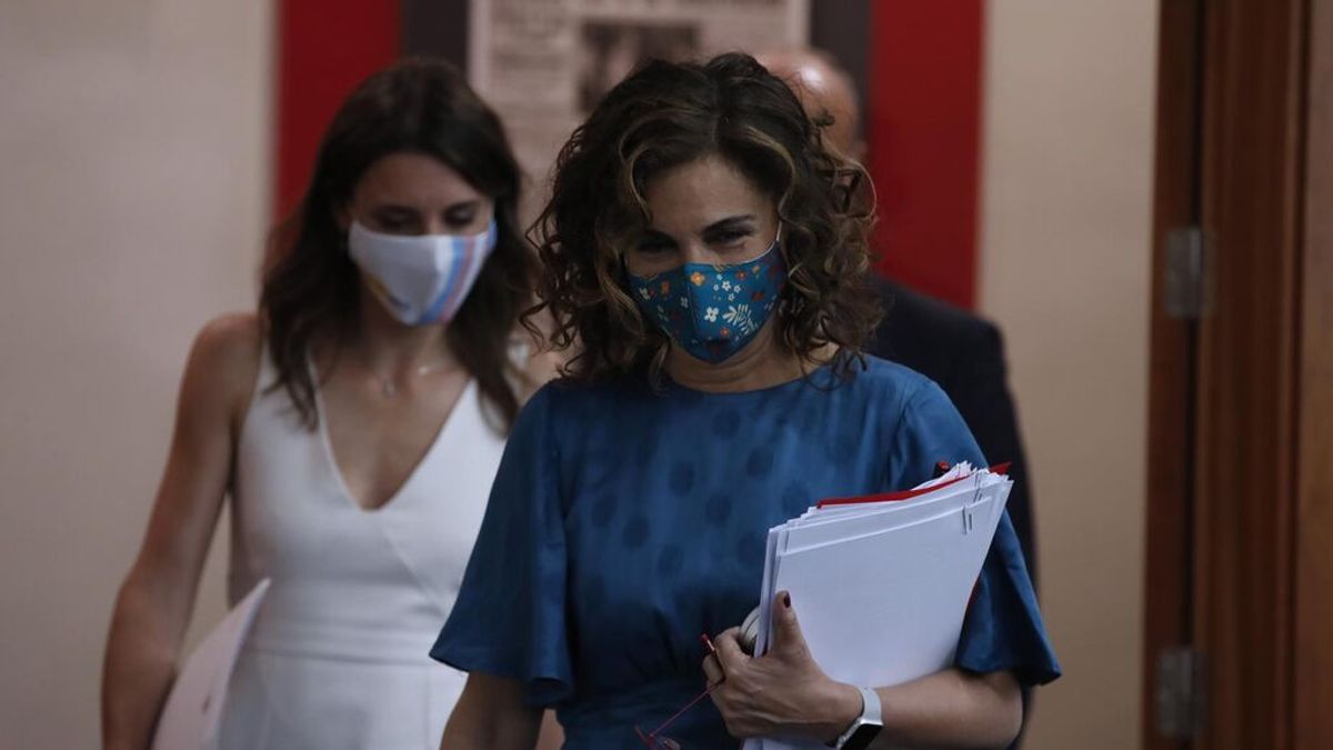 La portavoz del Gobierno, María Jesús Montero La portavoz del Gobierno, María Jesús Montero