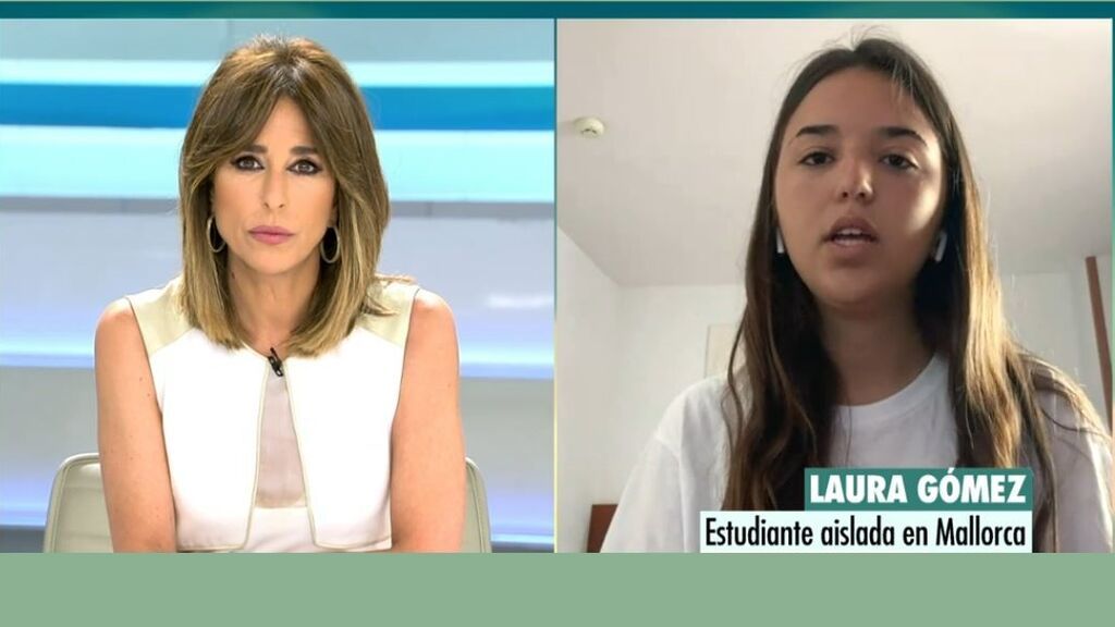 Una estudiante del macrobrote de Mallorca cuenta cómo es la situación en el hotel