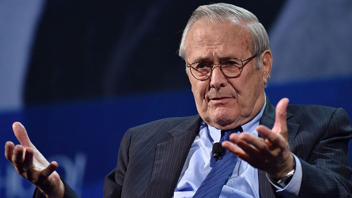 Muere a los 88 años Donald Rumsfeld, uno de los responsables de la invasión de Irak y la guerra en Afganistán