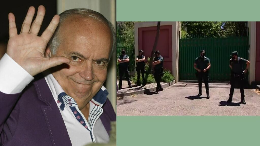 La casa de José Luis Moreno, "reventada" tras el registro: lo que buscó la Guardia Civil