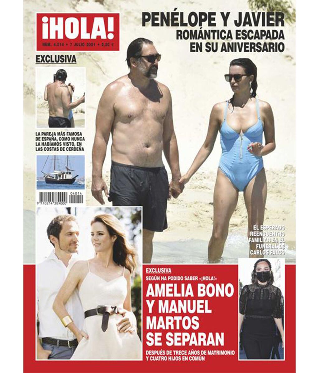 La revista ¡Hola! anuncia la separación de Manuel Martos y Amelia Bono