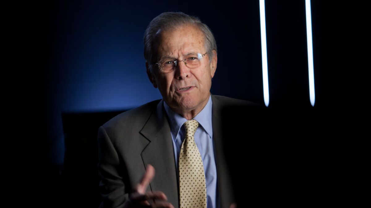 Muere a los 88 años, Donald Rumsfeld, ex secretario de Defensa de EE.UU Muere a los 88 años, Donald Rumsfeld, ex secretario de Defensa de EE.UU