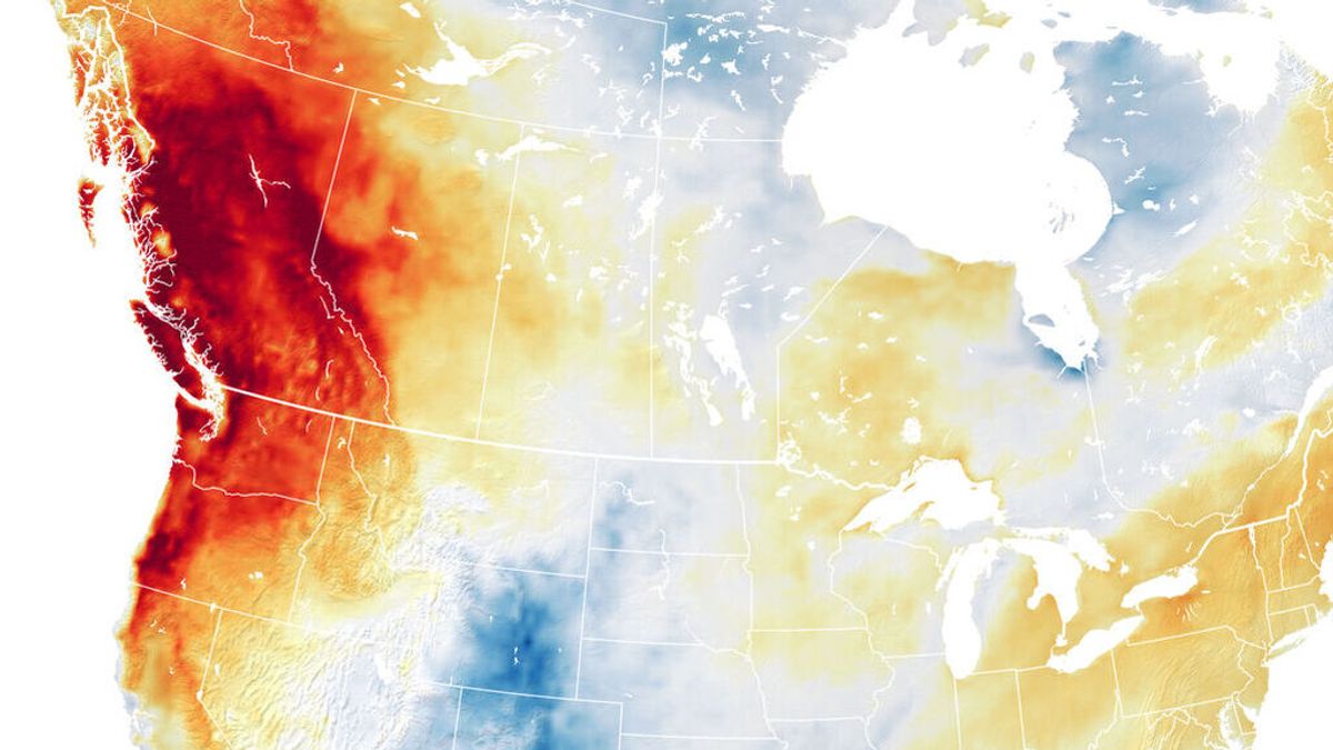 ¿Es culpa del cambio climático la extraordinaria ola de calor de Canadá?