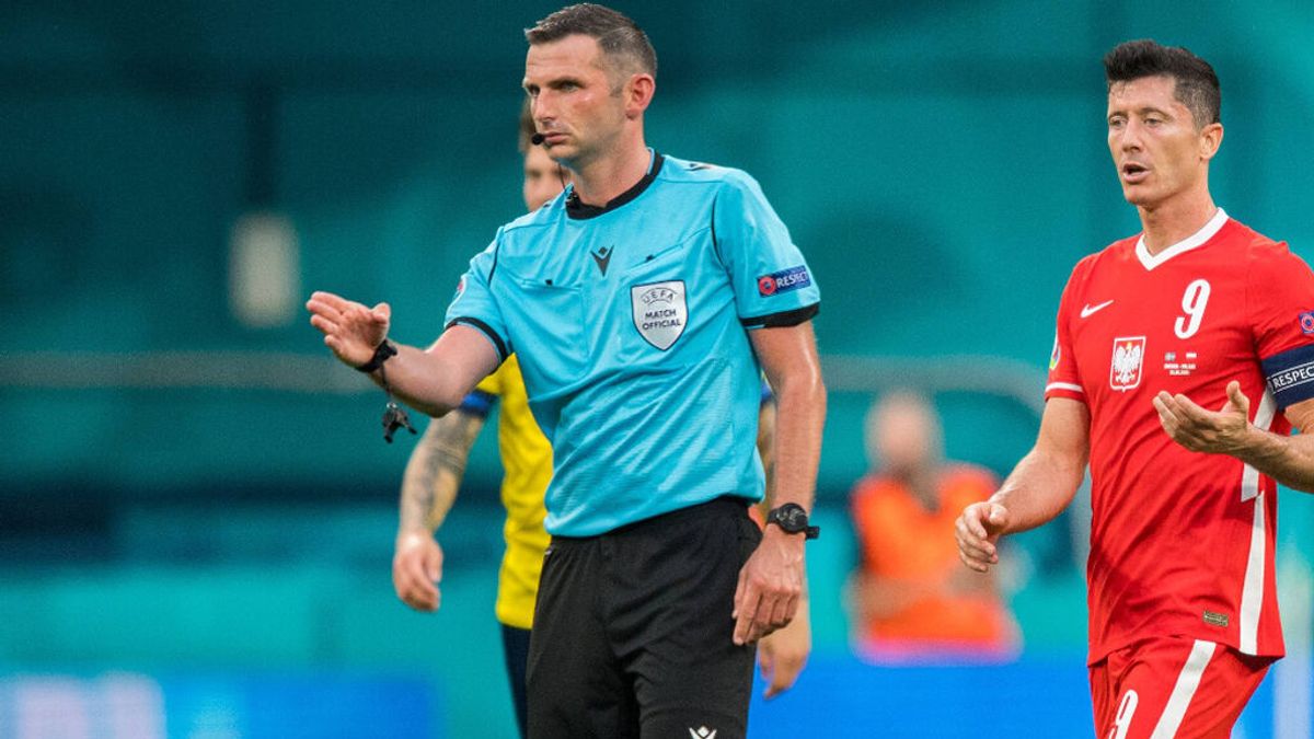 El inglés Michael Oliver arbitrará el Suiza-España de cuartos de final El inglés Michael Oliver arbitrará el Suiza-España de cuartos de final