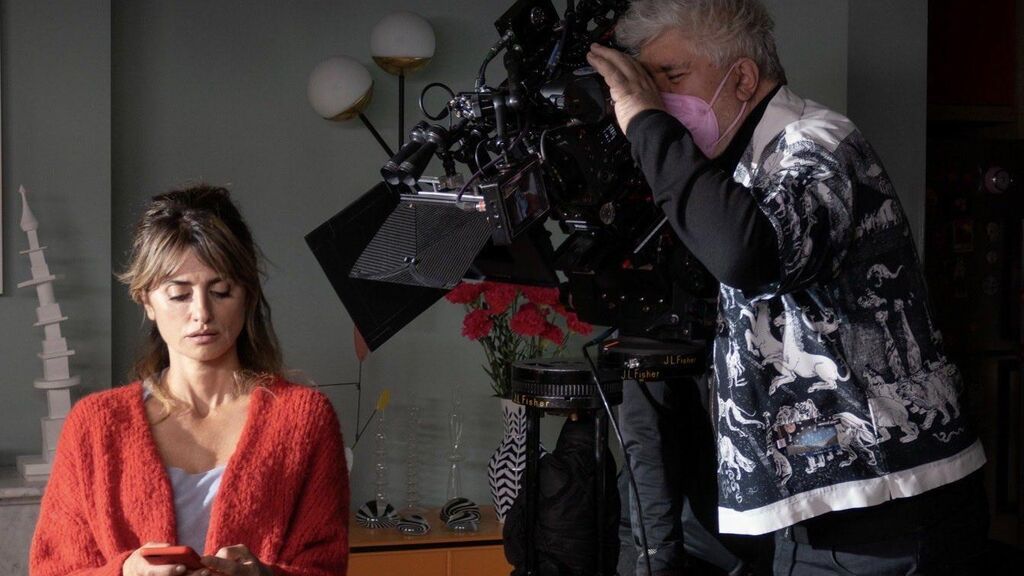 Rodaje de 'Madres paralelas' (2022), de Pedro Almodóvar