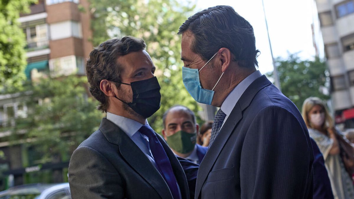 Garamendi intenta hacer las paces , pero Casado le reprocha que se preste a la "propaganda tóxica" del Gobierno Garamendi intenta hacer las paces , pero Casado le reprocha que se preste a la "propaganda tóxica" del Gobierno