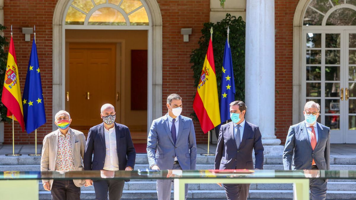 FIRMA ACUERDO PENSIONES GOBIERNO AGENTES SOCIALES FIRMA ACUERDO PENSIONES GOBIERNO AGENTES SOCIALES