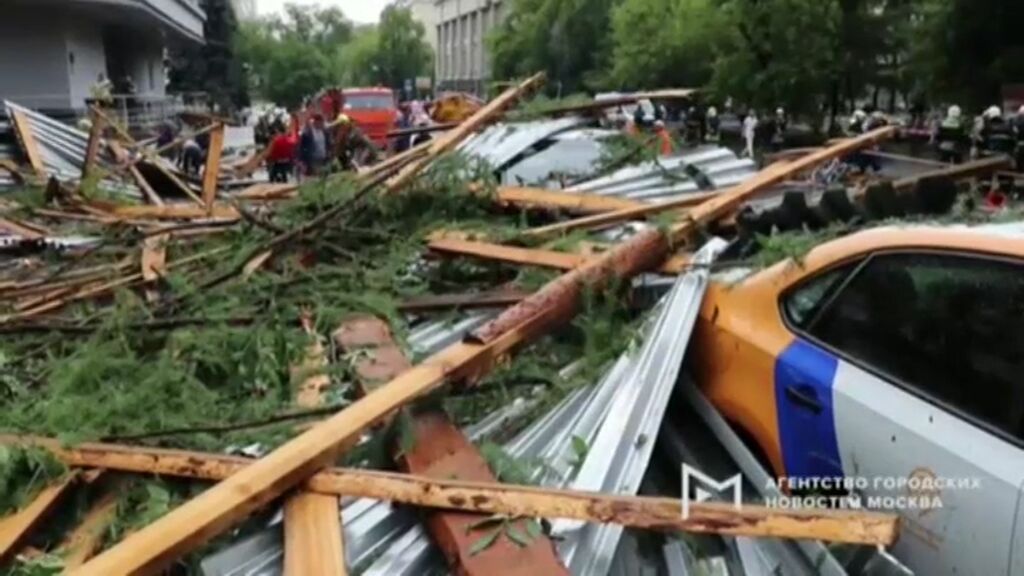 Semana tormentosa en Europa: violentas granizadas en Francia, Italia, Alemania o Rusia