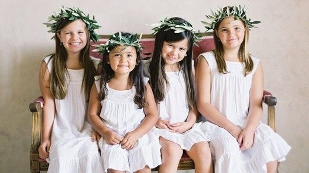 Las niñas siempre podrán decantarse por el blanco.