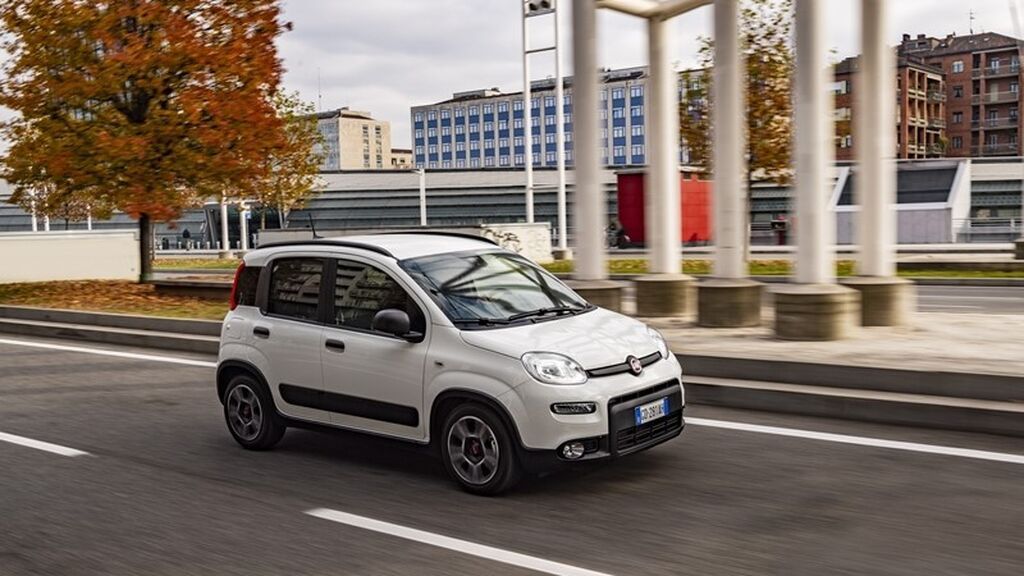 Fiat Panda Hybrid.