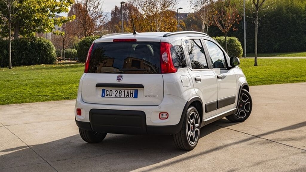 Fiat Panda Hybrid.