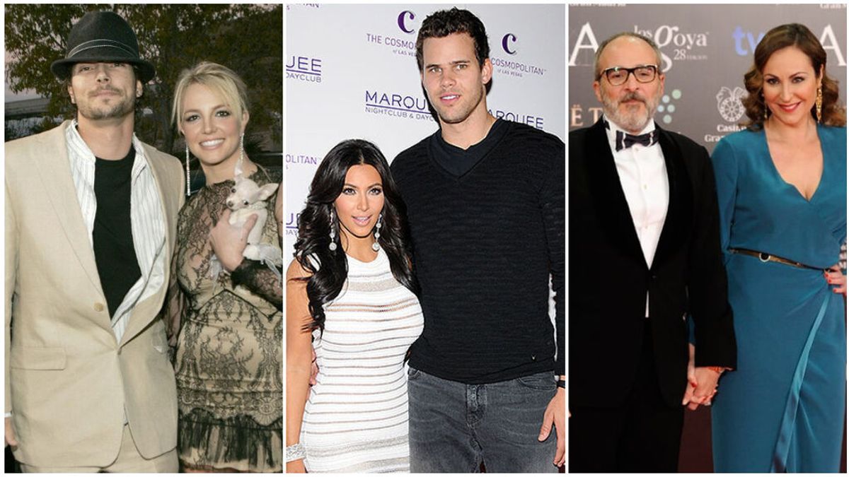 De Britney Spears y Jason Alexander a Ana Milán y Fernando Guillén Cuervo: estos han sido los matrimonios más cortos de famosos.